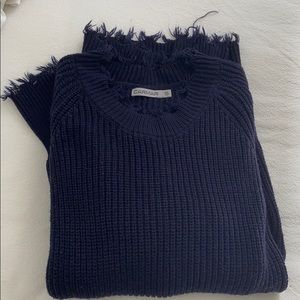 CARMAR Fringe Sweater